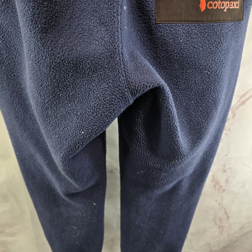 Cotopaxi Pants Womens Medium Joggers Navy Blue Fleece Crop Abrazo - Picture 7 of 14